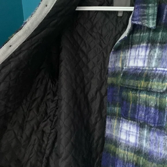 ASOS mens plaid shirt jacket/coat. *winter coat* - Picture 7 of 9